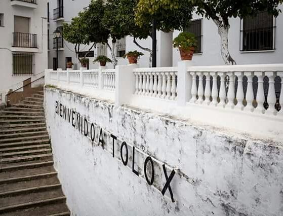 Hotel Las Flores Tolox Kültér fotó